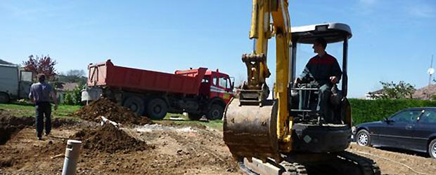 Assainissement travaux publics sur Agen (47), Nérac dans le Lot et Garonne.