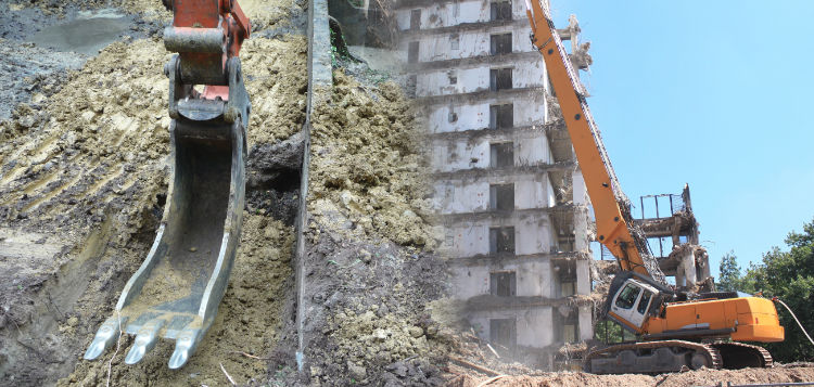 Demolition sur Agen, Nérac dans le Lot et Garonne (47).